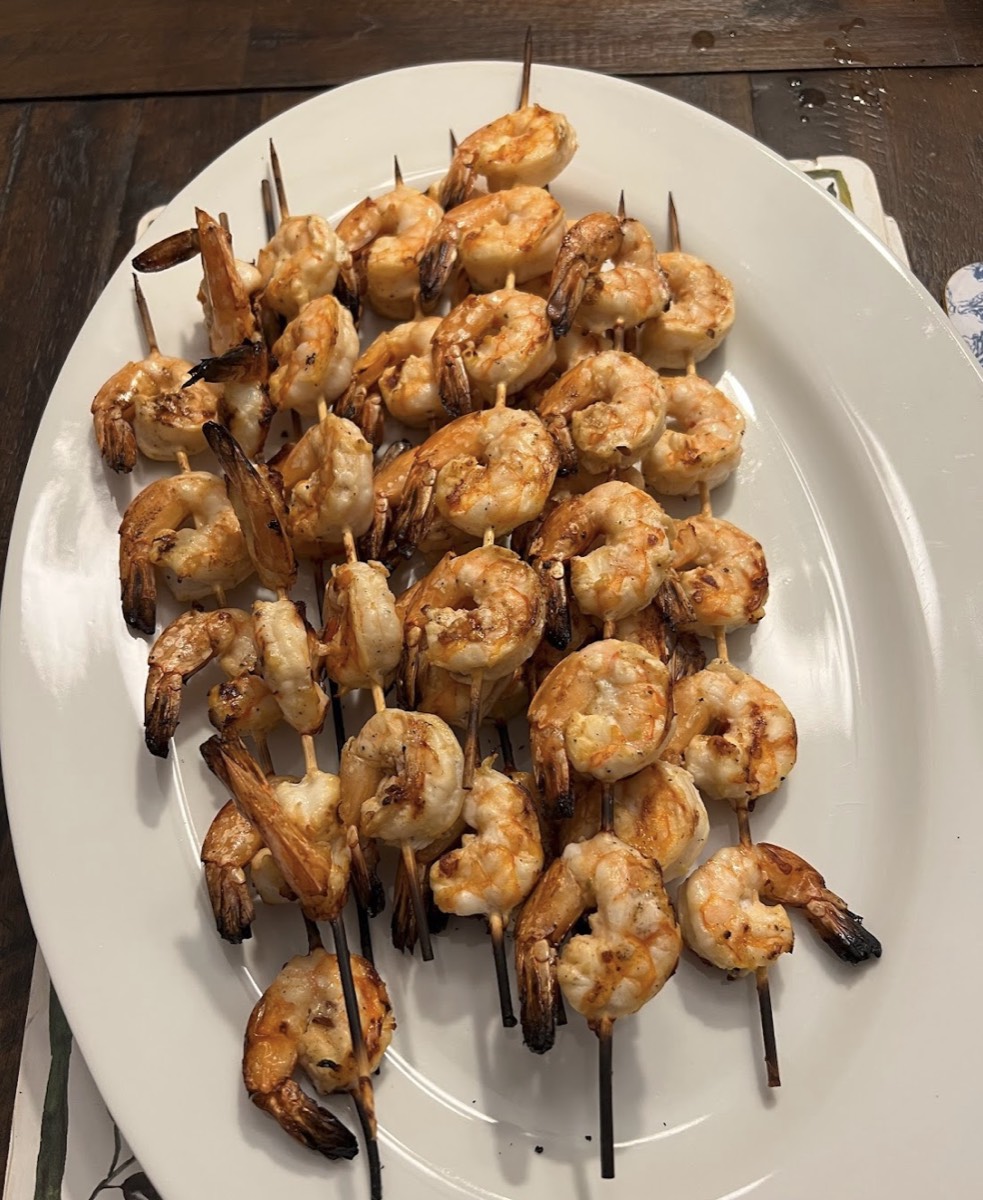 Ginger-Lime Grilled Shrimp